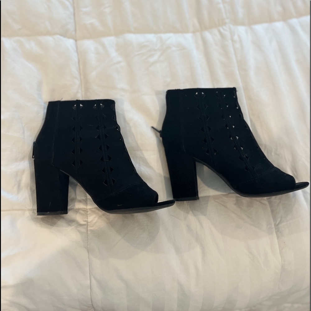 Black Bootie Heels